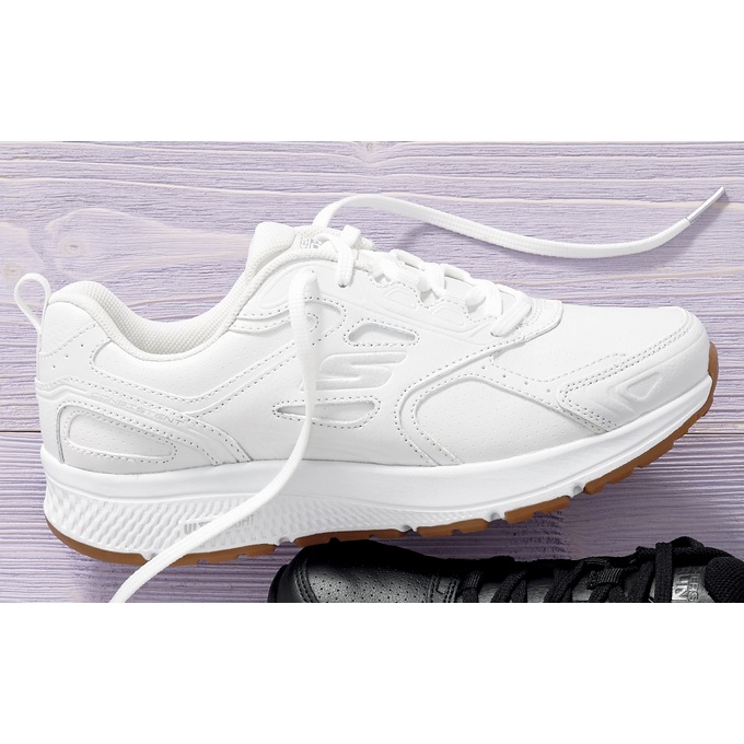 Skechers Women&#39;s GOrun Consistent Classic Sneaker, White, large