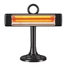 Optimus Indoor/Outdoor Infrared Tower Heater, Black, large