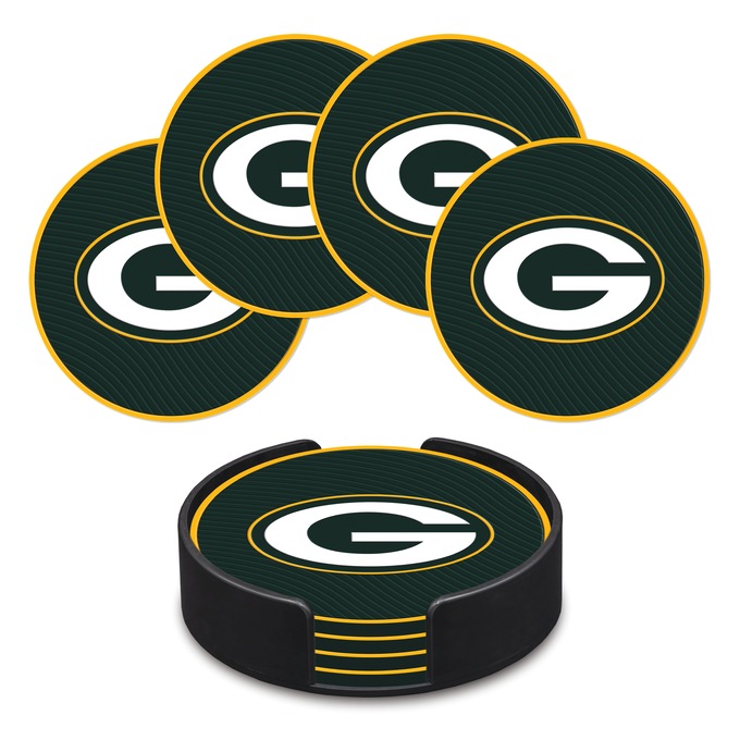 Set of 4 NFL Coasters, , large