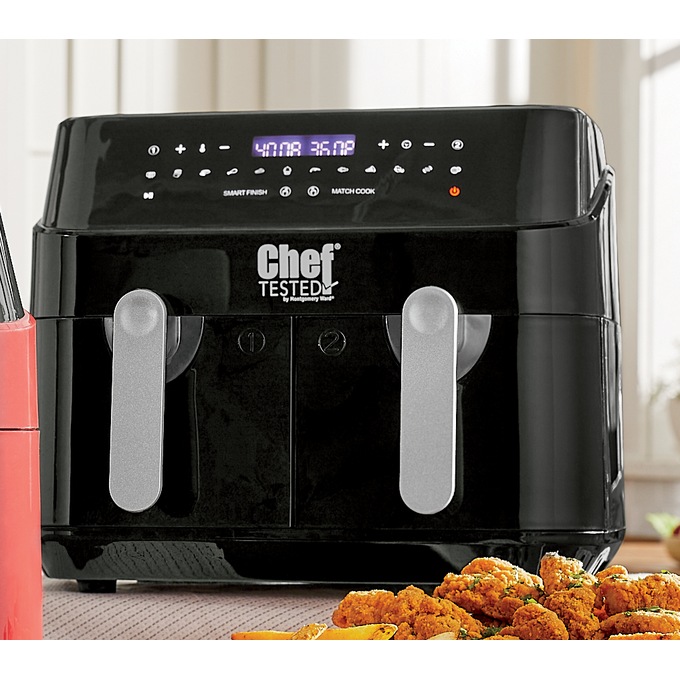 Chef Tested Dual Basket Air Fryer by Wards, , large