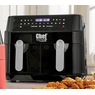 Chef Tested Dual Basket Air Fryer by Wards, , large