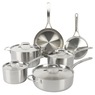 Sur La Table Pike and Pine 10-pc. Stainless Steel Cookware Set, , large