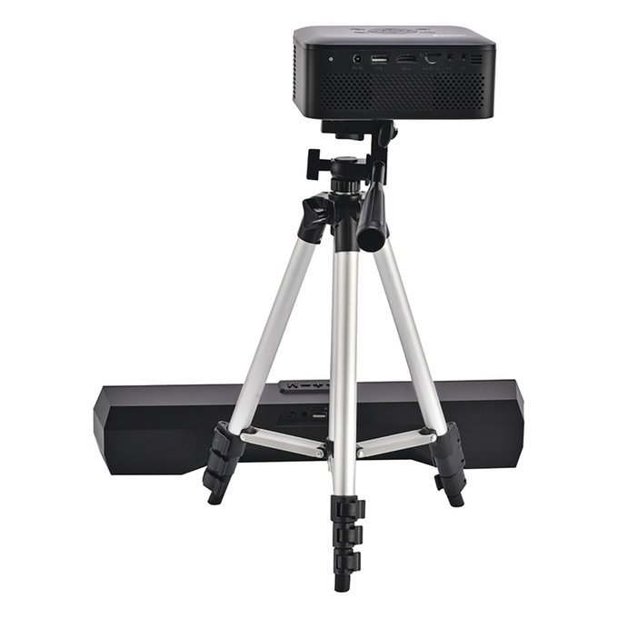Emerson Portable Projector Bundle, Black, large