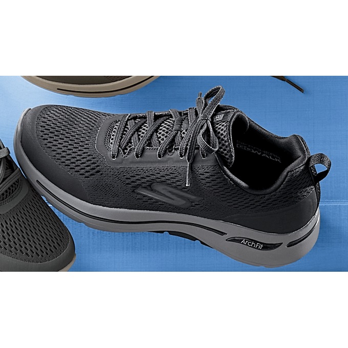 Skechers Men&#39;s GOwalk Arch Fit Idyllic Lace Up, , large