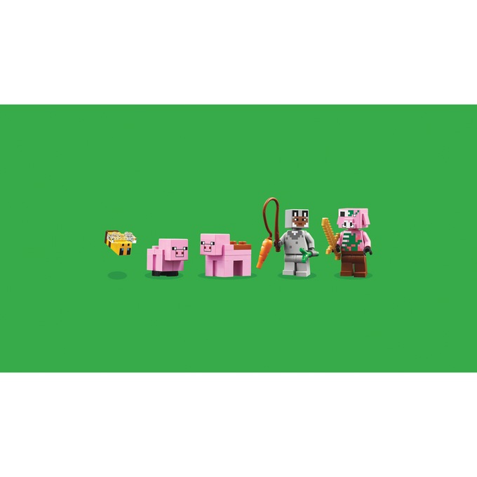 LEGO Minecraft Baby Pig House, , large