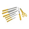 25-Piece Cutlery and Utensil Set, Golden Honey, large
