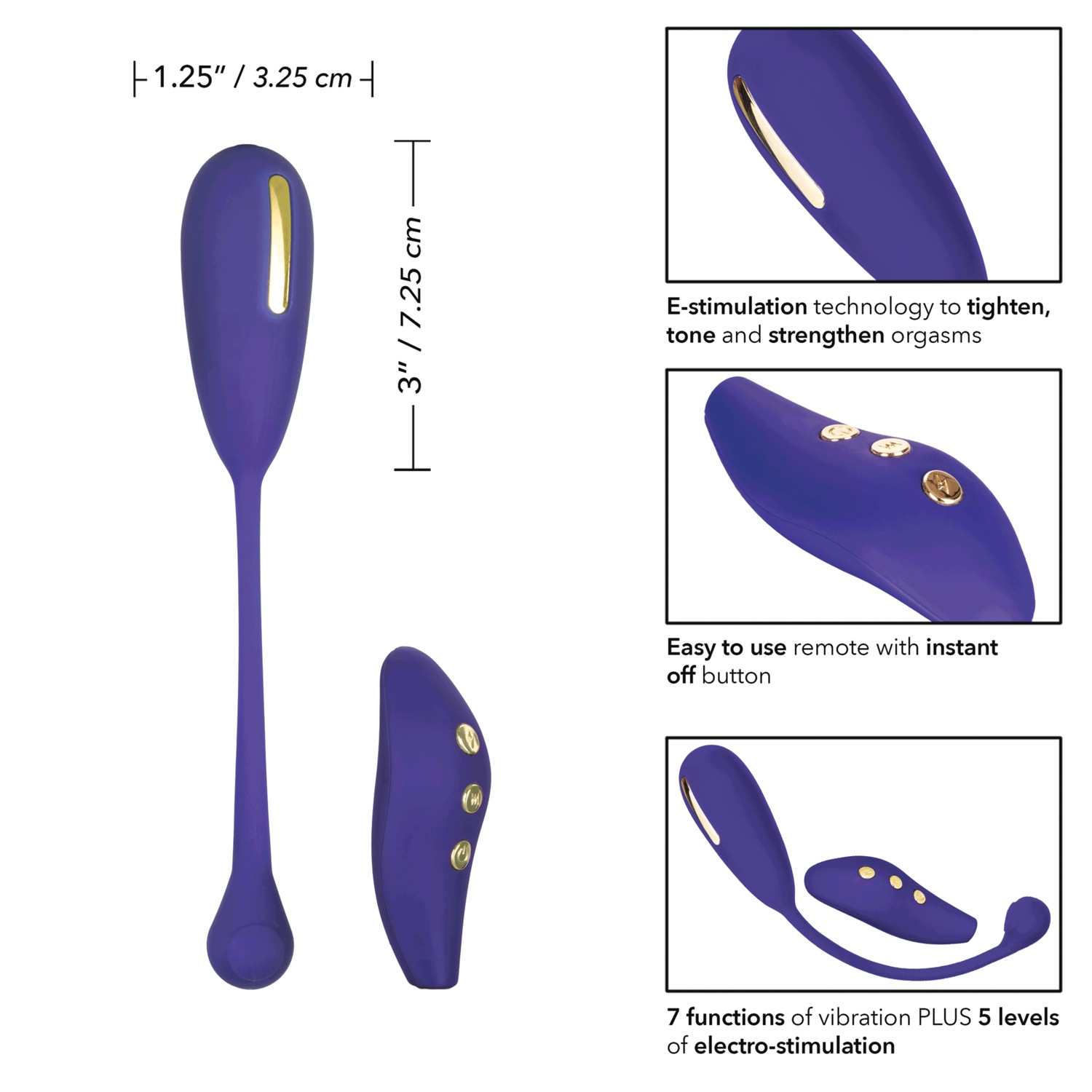 Impulse Intimate E-Stimulator Dual Wand main image 0