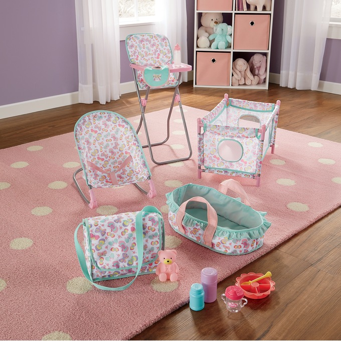 Doll Furniture and Accessory Set, , large