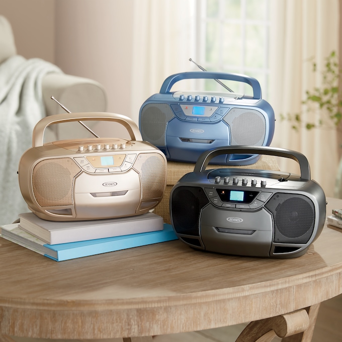 Jensen Portable Cassette Player, , large