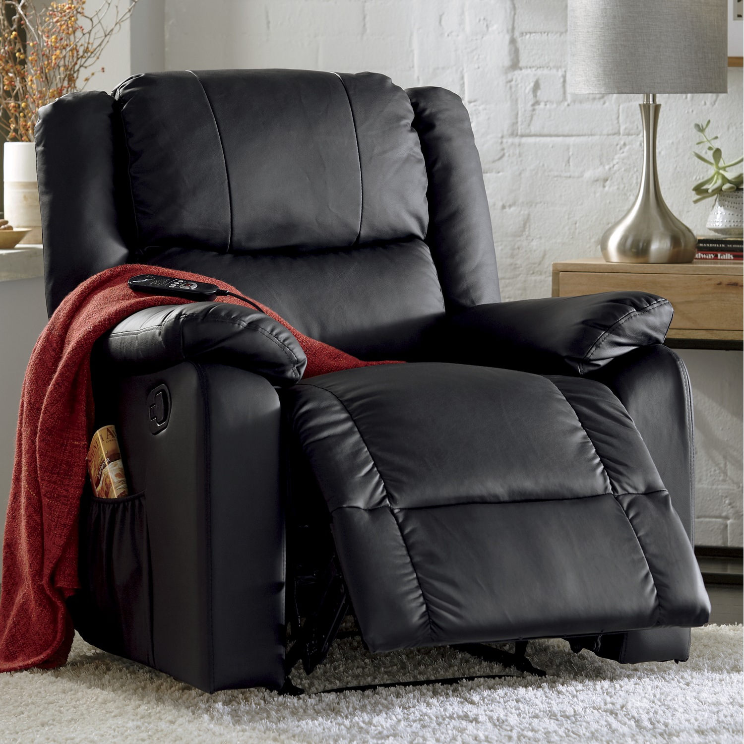 massage recliner montgomery ward