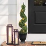 Faux Potted Lit Topiary, , large