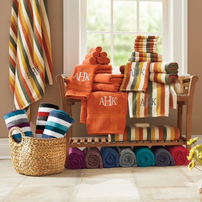 Serene Cotton Terry Bath Towel Set, 12 Pieces, , large