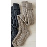 Over-The-Knee Cable-Knit Sock, , large