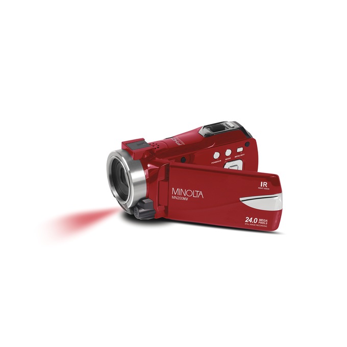 Minolta 1080p Full HD Night Vision Camcorder, , large
