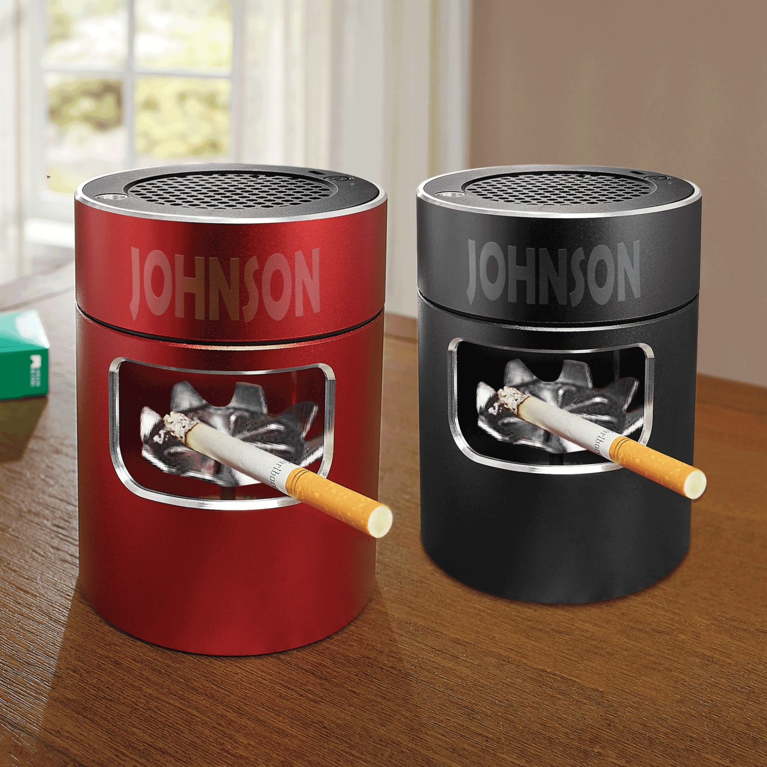 喫煙具・ライター UNITE ASHTRAY Personalized Desktop Air Purifier Ashtray | Montgomery Ward