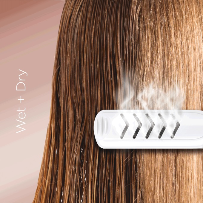 Conair wet dry straightener shop