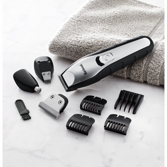 Barbasol Rechargeable All-In-One Grooming Kit, , large