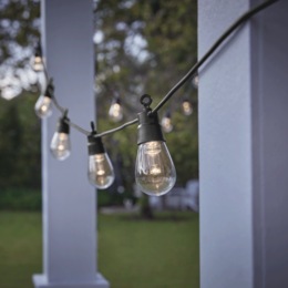 Color-Changing Solar String Lights, , large