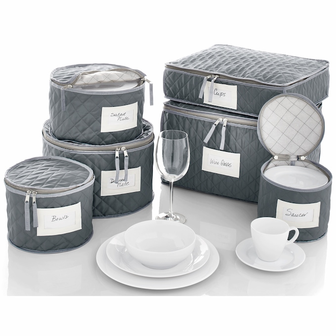 6-Piece Dinnerware Storage Set, , large