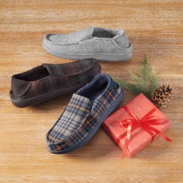 MUK LUKS Men's Owen Plaid Slipper, , large