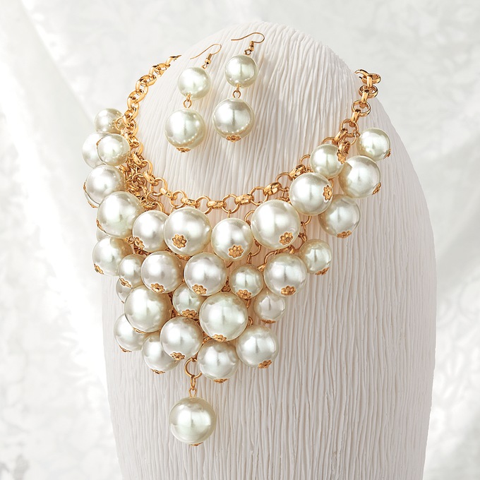 Baubles Necklace & Earring Set, , large