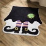 Witch Cotton Bath Mat - 24" x 24", , large
