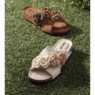 MUK LUKS Penelope Cross Strap Slide, , large