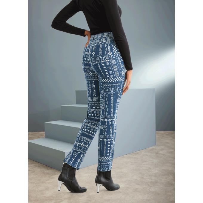 Kambrya Printed Jean, , large