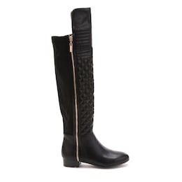 Quilt-Front Boot by Midnight Velvet, , large