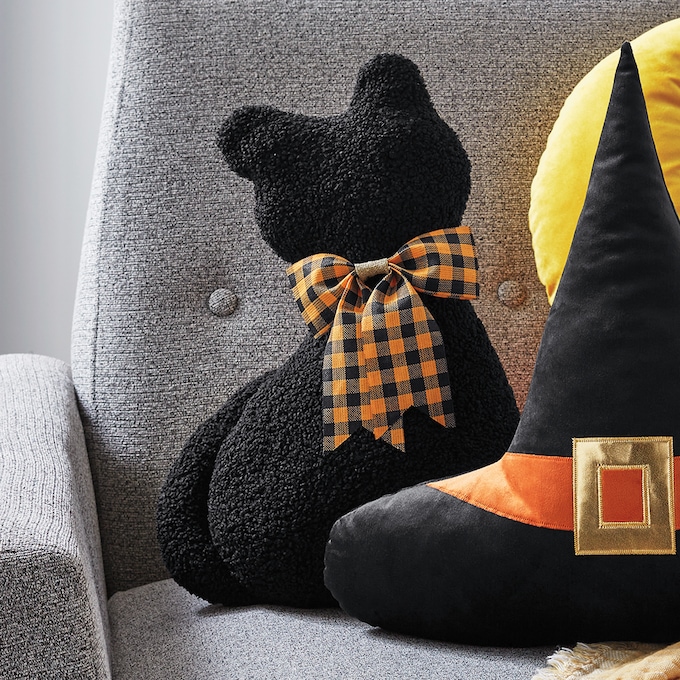 Halloween-Shaped Pillow, , large