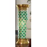 Mosaic Lit Pedestal Table, , large