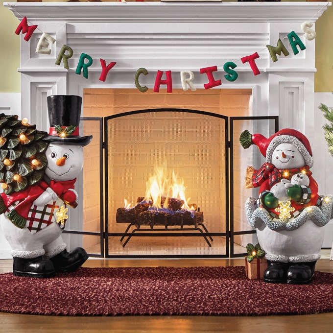 Lit Snow Family, , large