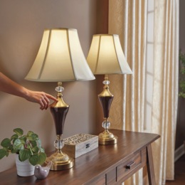 Set of 2 Touch Lamps, , large