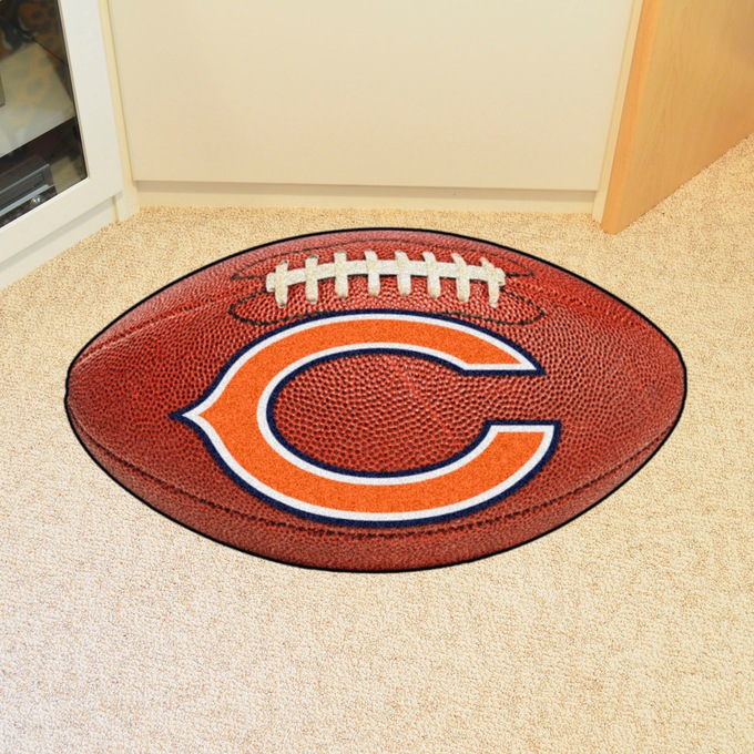 NFL Football Rug - 32 1/2" x 20 3/4", , large