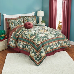 Noel Comforter Set, Accent Pillow, Panel Pair and Valance, , large