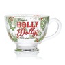 Dolly Parton Holly Dolly Christmas Set of 4 Glass Mugs, , large