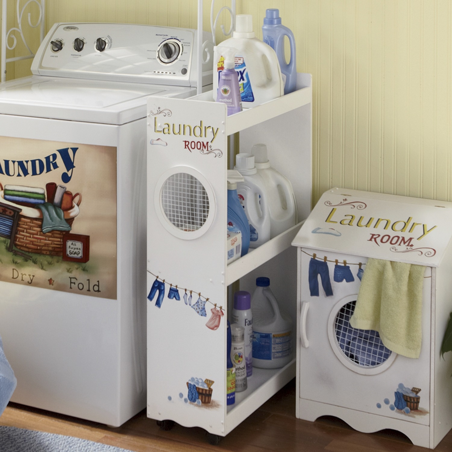 Loads Of Fun Laundry Hamper And Storage Cart Montgomery Ward Fun Laundry Hamper And Storage Cart