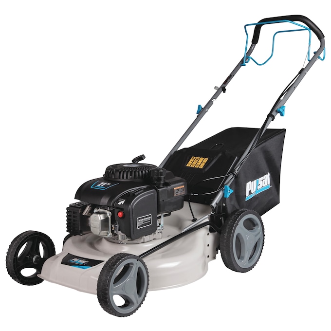 Pulsar 21" 200CC 3-in-1 Self-Propelled Lawn Mower, Black, large