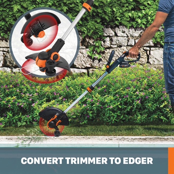 Worx 20V Power Share GT 3.0 12-Inch String Trimmer, , large