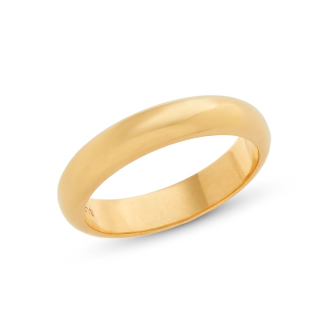 14K Gold Unisex Bands, , large