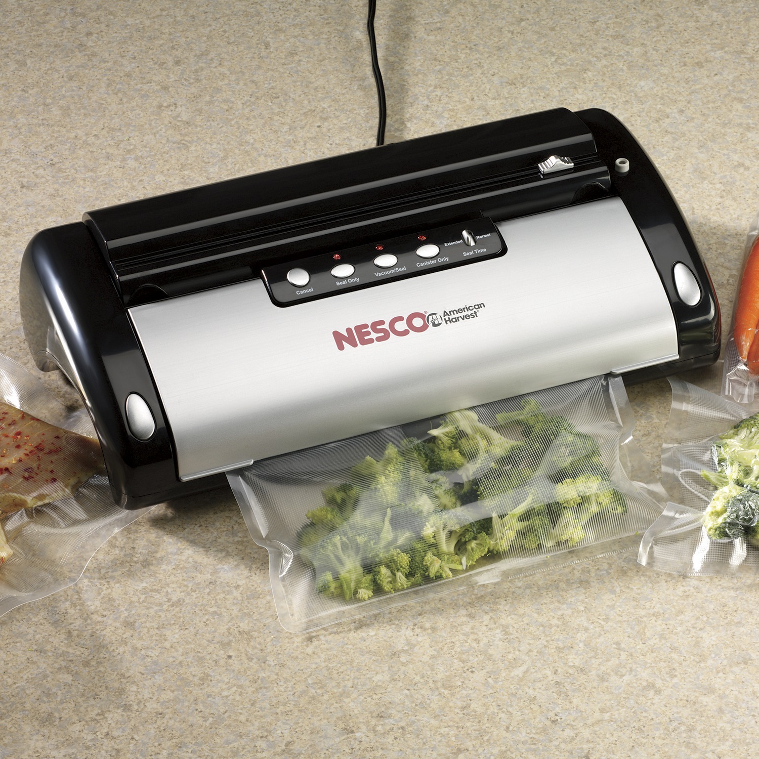 Vacuum Sealer and Bags by Nesco Montgomery Ward