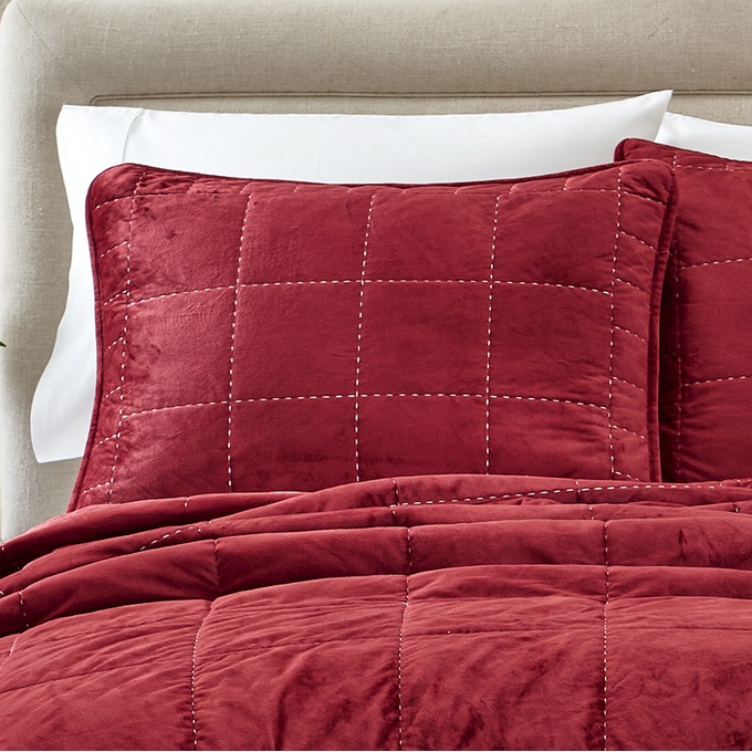 Piper Velvet Sham, , large