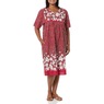 Border Print Patio Dress, Red Border, large