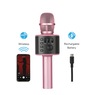 Wireless Karaoke Microphone, Rose Gold, large