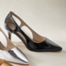 Midnight Velvet Metallic Pump, , large