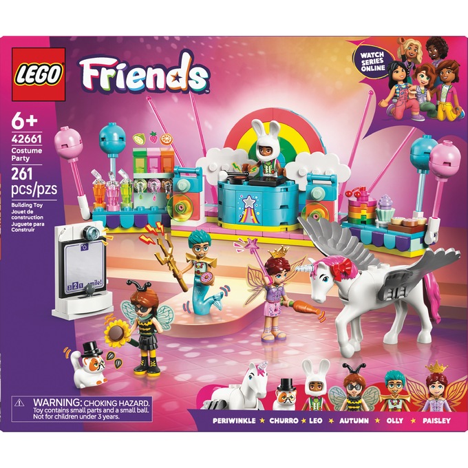 LEGO Friends Costume Party with Unicorn & Fairy, , large