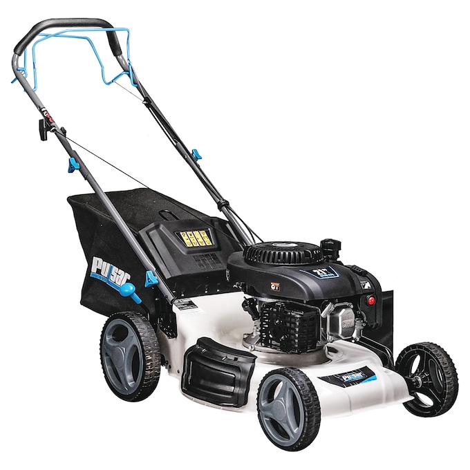 Pulsar 21" 200CC 3-in-1 Self-Propelled Lawn Mower, Black, large