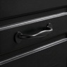 Dawson Media Display Cabinet, Black, large