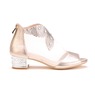  Mesh & Bling Women's Shootie with Silvery Accents, Beads & Sequins & 1.5” Heel, , large