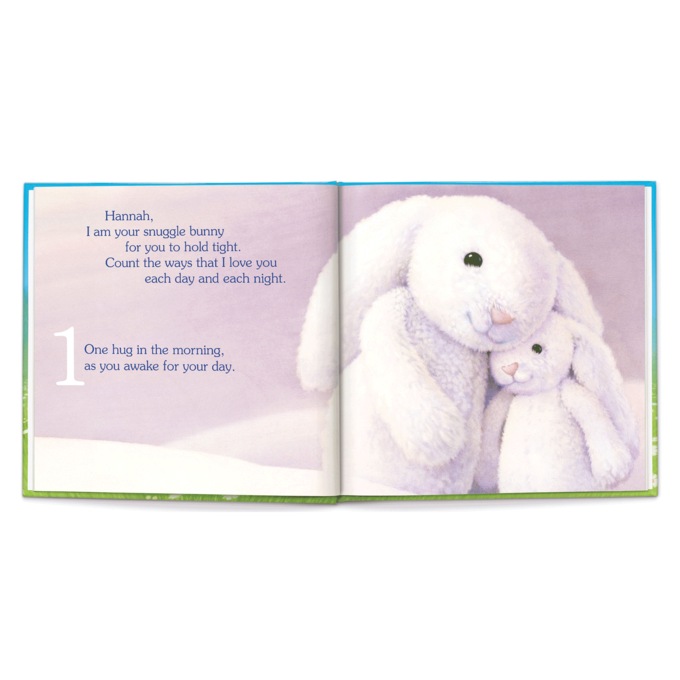 Personalized My Snuggle Bunny Gift Set, , large
